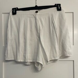 Blue Rain linen shorts